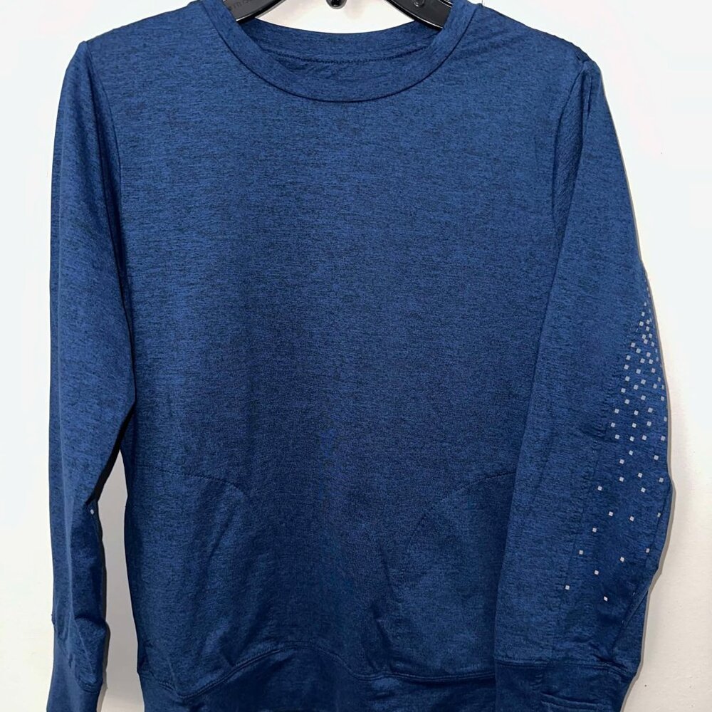 Rockets of Awesome mid-weight wicking sweatshirt w/side pockets, size L (10/12)